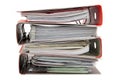 Stack of Binders Royalty Free Stock Photo