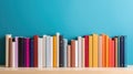 stack blank book horizontal