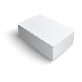 Stack of blank business card. Royalty Free Stock Photo