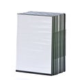 Stack of blank DVD cases Royalty Free Stock Photo