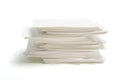 Stack of Blank Name Cards Royalty Free Stock Photo