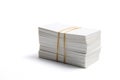 Stack of Blank Name Cards