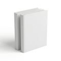 Stack of blank white books Royalty Free Stock Photo