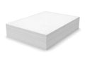 Stack of blank white paper Royalty Free Stock Photo