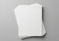 Stack of blank white paper sheets Royalty Free Stock Photo