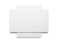 Stack of blank white paper sheets Royalty Free Stock Photo