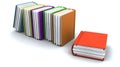 Stack of books Royalty Free Stock Photo