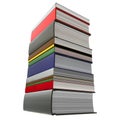 Stack of books, close-up