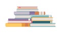 Stack of Books Icon, Knowledge and Education Symbol, vector design Generative AI Royalty Free Stock Photo