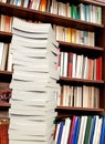 Stack of books Royalty Free Stock Photo