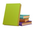 Stack of books vector Royalty Free Stock Photo
