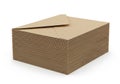 Stack of brown envelopes Royalty Free Stock Photo