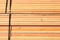 Stack of Building Lumber Royalty Free Stock Photo