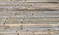Stack of cardboard sheets Royalty Free Stock Photo