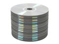 Stack of cds isolated on white background Royalty Free Stock Photo