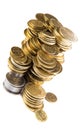 Stack cents Royalty Free Stock Photo