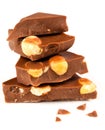 Stack of Choclate Royalty Free Stock Photo