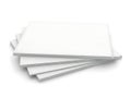 Stack of clean, white paper sheets ready for use Royalty Free Stock Photo