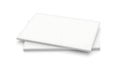 Stack of clean white paper sheets on a white surface Royalty Free Stock Photo