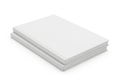 Stack of clean, white printer paper ready for use Royalty Free Stock Photo