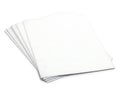 Stack of clean white printer papers ready for use Royalty Free Stock Photo