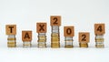 TAX 2024 Royalty Free Stock Photo