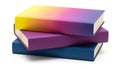 Stack of colorful books Royalty Free Stock Photo