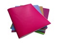 Notebooks isolated - colorful