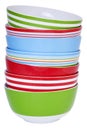 Stack of Colourful Bowls