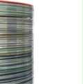 Stack of Compact Discs Royalty Free Stock Photo