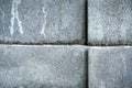 Stack of concrete bricks