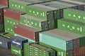 Stack of Containers, Harbour of Khor Fakkan, United Arab Emirates