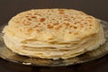 Stack of crepe Royalty Free Stock Photo