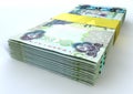 Stack Dirham Bank Notes