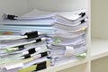 Stack of Documents Royalty Free Stock Photo