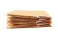 Stack Of Documents Organized With Files And Tabs, Business Concept Royalty Free Stock Photo