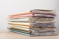 Stack Files documents Royalty Free Stock Photo