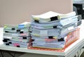 Stack of Documents Royalty Free Stock Photo