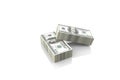 Stack 100 dollar bills Royalty Free Stock Photo