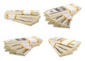 The stack of dollars Royalty Free Stock Photo