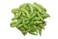 Stack of edamame Royalty Free Stock Photo