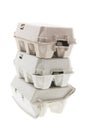 Stack of Egg Cartons