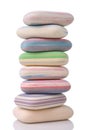 Stack of erasers