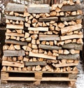 Stack of firewood