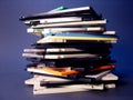 Stack of Floppies Royalty Free Stock Photo