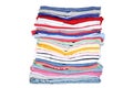 Folded clothes Royalty Free Stock Photo