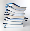 Stack of folders Royalty Free Stock Photo