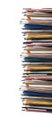 Stack of folders Royalty Free Stock Photo