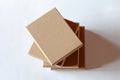 Blank closed carton box packaging Royalty Free Stock Photo