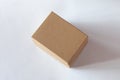 Blank closed carton box packaging Royalty Free Stock Photo